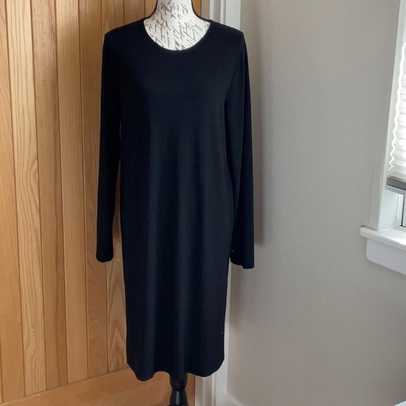 Norma Kamali Women's Kamali Kulture Crew Neck Dress, L - Picture 4 of 15